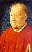 Portrait of Cardinal Niccolo Albergati Jan Van Eyck